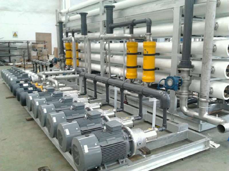 Sea water desalination plant